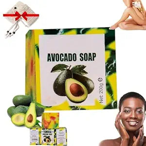 YAMUSA Avocado Soap, YAMUSA Avocado Soap for 𝐒𝐤𝐢𝐧 𝐓𝐚𝐠 YAMUSA Avocado Soap Original Kenya, YAMUSA Avocado Soap by Dr Mpiima Arafat, Face & Body Avocado Soap, Handmade (1, pcs)